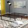 Hashtag Home Desoto Quick Lock Steel Bed Frame - Black (6') 136x189cm