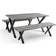 Dunelm Ezra 6 Dining Set 90x160cm 3pcs