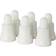 Duni Laddningsbara Varmvit 70x40mm Set of 6 LED-ljus 7cm 6st
