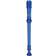 Canto One-Piece Translucent Soprano Recorder with Baroque Fingering Transparent Purple