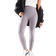 Stradivarius Petite Seamless Ribbed Leggings - Charcoal/Grey