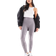 Stradivarius Ribbade Leggings Med Seamless Design - Mörkgrå