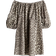 H&M Dam Grå Off shoulder-klänning