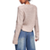 PrettyLittleThing Mocha Marl Textured Bobble Knit Button Up Pocket Detail Cardigan, Brown