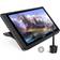 XOPPOX Drawing Tablet with Screen,15.6'' Graphics Drawing Monitor Pen Display with Full Laminated Screen,Tilt Battery-Free Stylus 8192 Level Pen Pressure,Touch Bar, Stand,Compatible for Window/Mac