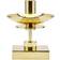 Skultuna Carlo Mässing S Guld 11 x 12 cm Ljusstake 12cm