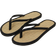 Accessorize Classic Plain Seagrass Flip Flops - Black