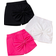 Shein Tween Girl Solid Color Bowknot Shorts pcsPack