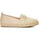 Dune London Gellato Snaffle Trim Leather Espadrilles Ecru, Beige, 5, Women