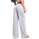 Shein Womens Waist Tie Striped WideLeg Loose Casual Trousers