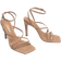 Shein Women Stiletto Ankle Strap Heeled Sandals Elegant Square Open Toe High Heeled Sandals For And Summer