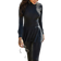Grandado Black Swimming Suit For Burkini Muslim Swimwear Women Long Sleeve Arabic Turkey Pakistani Islamic Swim Wear - Black