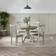 Prestow Round Extending Table & Shannondale Chairs Dining Set 254x254cm