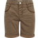 Mos Mosh Denim Shorts with Sea Turtle Detail - Brown