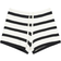 NA-KD Knitted Striped Shorts - Striped