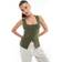 New Look Women's Knit Square Neck Waistcoat - Khaki