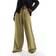 Stradivarius Fließende Bundfaltenhose mit Textur - Khaki