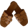 Nelly Slip-in sandaler Cognac Slip In Sandal Sandaler