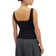 NA-KD Double Fold Singlet - Black