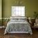 Dorma Dandelion and Pillowcase Set Duvet Cover Green, White (200x200cm)