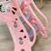 Aiyaplay Kids Slide with Basketball Hoop for 18-36 Months Pink
