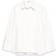 NA-KD Denim Shirt with Ripped Details - Natural White