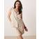 JDY Tie Waist Linen Mix Shorts Co-Ord - Beige