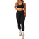Gtech Performance Seamless Scrunch Tights - Black
