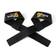 GForce Lifting Straps Läder Svart
