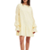 NA-KD Sleeve Detail Dress - Light Yellow