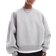 ASOS DESIGN Super-Oversize-Sweatshirt schwerem Neopren in Grau meliert
