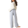 ASOS DESIGN Locker geschnittene, elegante Hose in Hellblau
