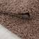 Abaseen Abaseen Mocha Shaggy Touch Thick Brown 160x230