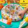 Bright Starts Cooking Up Fun Baby Activity Jumper with Music and Lights, Kitchen Role Play Toys, Unisex, 6-12 Months, Up to 25 lbs