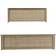 Julian Bowen Julian Bowen Padstow Ottoman Double Oak Bed Frame - Brown 150.5x206cm
