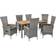 Ambia Ambia Garden GARTENGARNITUR Lounge-Set, 1 Tisch einschl. 6 Stühle