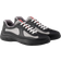 Prada Men's America's Cup Soft Rubber and Bike Fabric Sneakers Black