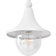 Lindby Utomhuslampa Daphne 220 cm Vit Metall E27 Pollare 220cm