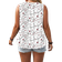 Shein Womens Plus Summer Allover Floral Printed Tank Top