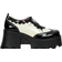 Shein Lace-Up Front Lug Sole Wedges - Christmas Fall