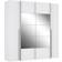 Latitude Run 4 Door Sliding with mirror Wardrobe 200.1x210.5cm