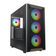 Montech XR Wood Black Mid Tower PC Case with 4x ARGB Fans
