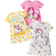 Shein pcs Young Girls Unicorn Flying Sleeve Knitted Comfortable Loose Flame Retardant Nightgowns For Summer