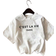Shein Letter Print Simple Round Neck Plus TShirt For Daily Wear