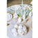 PartyDeco Flytande Ljus Pion Matt Vit 4 St Stearinljus 4st