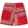 Shein Herren Strandshorts mit Paisley-Muster und Kordelzug-Taille für Urlaub