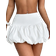 Shein Womens Solid Color Short Blossom Skirt