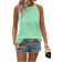 Shein Holiday Leisure Solid Color Textured Halter Top