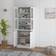 Latitude Run Natural Bookcase 178.5cm H X 76cm W X 40cm D Book Shelf 178.5cm
