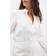 NA-KD Linen Shirt Dress - White